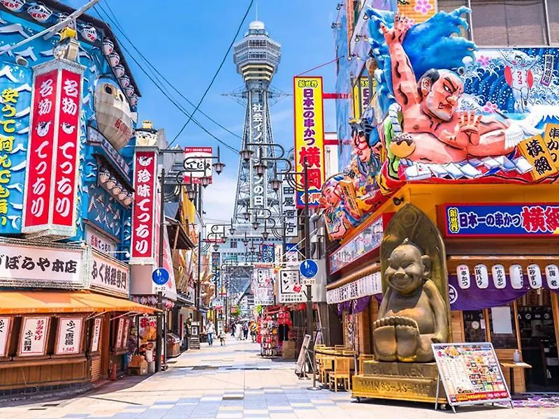 103号室花園町駅と萩之茶屋駅各2分ベット2台専用バスルーム付きアクセス抜群 Apartman Oszaka